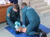 Специалисты МЧС провели занятия для спасателей