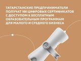 Татарстан эшмәкәрләре белем бирү курсларына кереп, цифрлы сертификат алачак