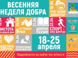 В Челнах 18 апреля стартует «Весенняя неделя добра»
