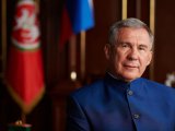 Рустам Минниханов поздравляет челнинцев с Сабантуем
