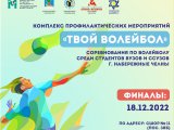 Чаллы студентлары волейбол буенча финал матчларын уйный