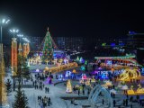 Азатлык мәйданында әзерлек бара