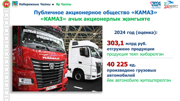Итоги-2024: как Набережные Челны удерживают лидерство в автомобилестроении