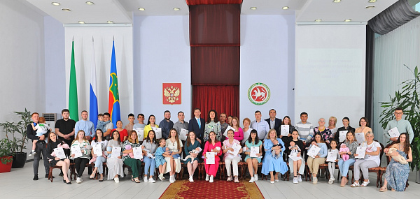 23 Чаллы гаиләсенә ана (гаилә) капиталына сертификатлар тапшырылды