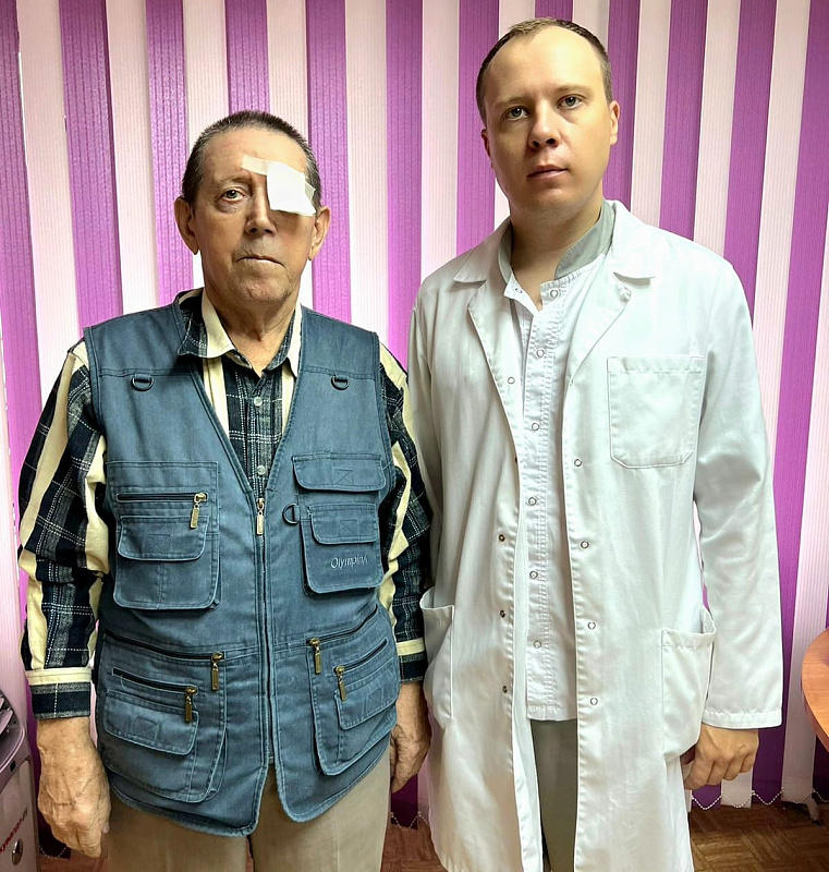 Челнинец вылечил зрение в 81 год
