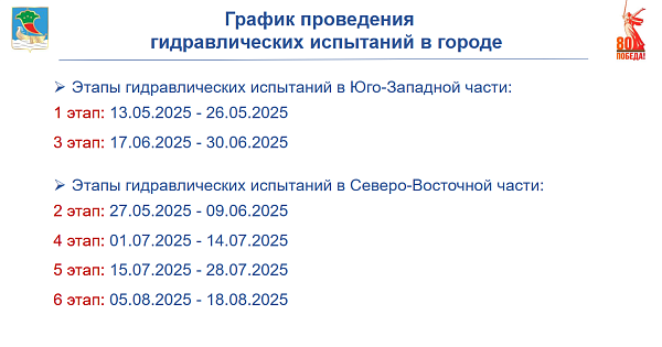 В Набережных Челнах с завтрашнего дня стартует опрессовка тепловых сетей