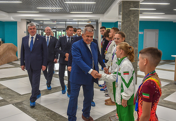 «Олимпийский» спорт мәктәбе капиталь ремонттан соң ничек үзгәрде