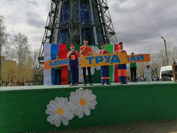 Чаллының Комсомол районында 1 нче Майны бәйрәм итәләр