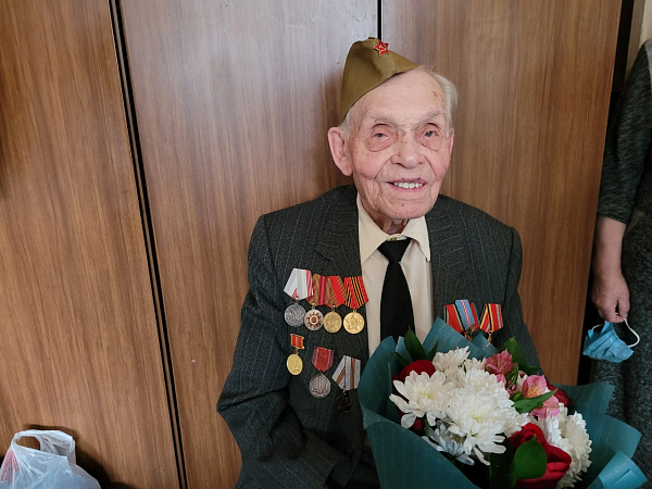 Участнику Великой Отечественной войны исполнилось 95 лет