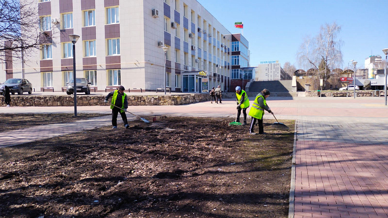 Челнинцы вышли на уборку улиц