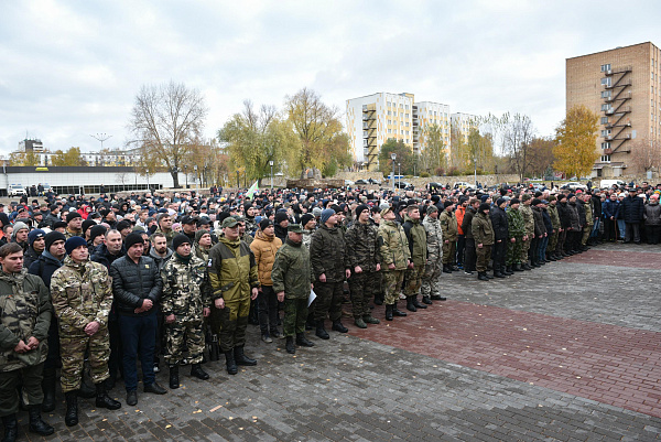 Чаллыда мобилизацияләнүчеләр төркеме җыелу пунктларына юнәлде