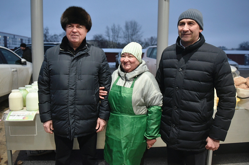 Наиль Магдеев посетил сельскохозяйственную ярмарку