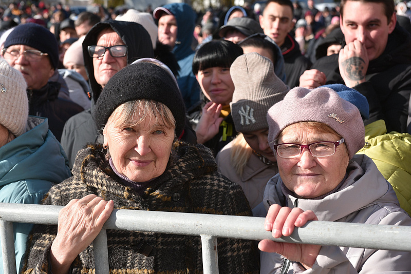 В Набережных Челнах продолжается отправка мобилизованных граждан
