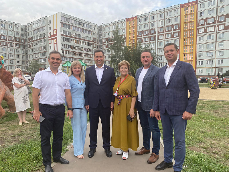 В Центральном районе проходят праздники добрососедства