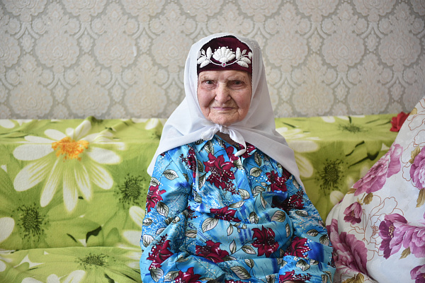 100-летняя челнинка проголосовала на выборах Президента страны