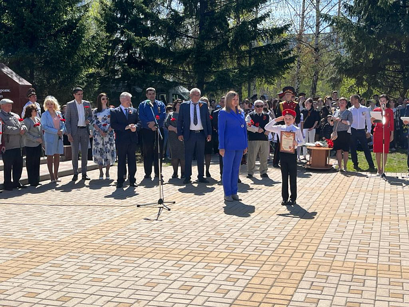 В парке Победы поздравили челнинцев и гостей города