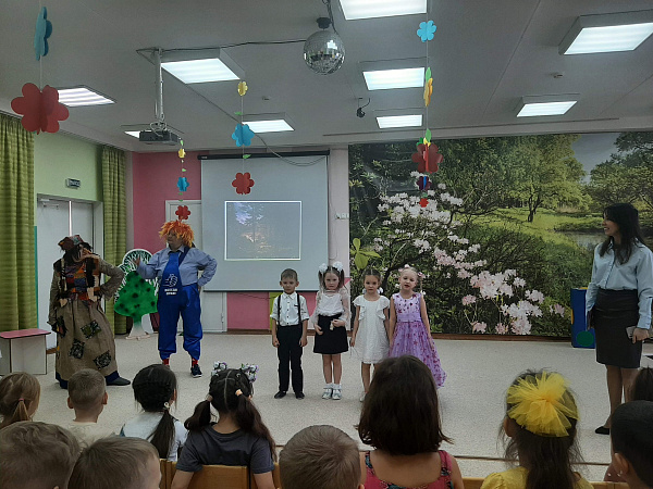 Детсадовцы узнали основы ПДД