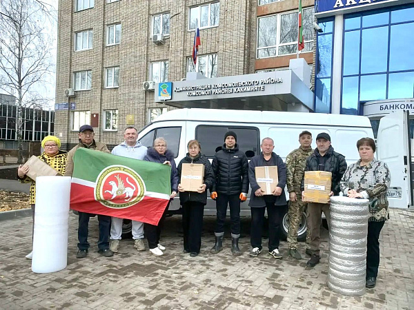 Чаллыдан хәрби хезмәткәрләргә чираттагы гуманитар йөк җибәрелде