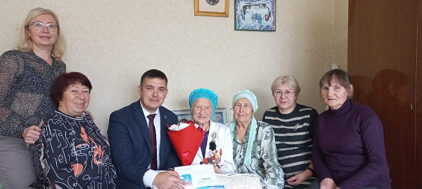 Два ветерана отпраздновали юбилей