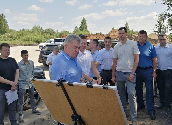 Наиль Магдеев посетил третью очередь промпарка «Развитие»