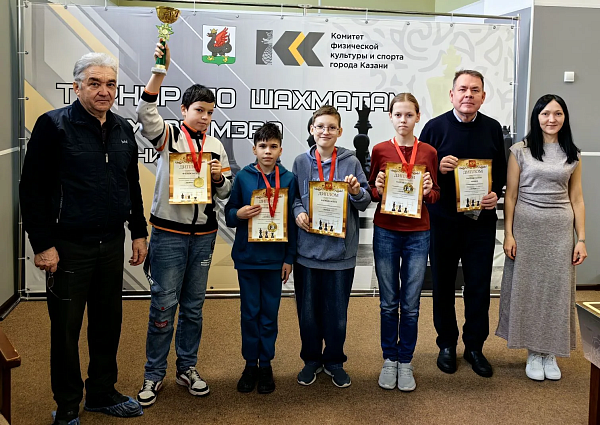 Юные челнинские шахматисты победили в республиканском первенстве и вышли в финал всероссийского турнира