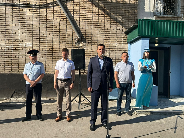 В поселке Сидоровка открылся опорный пункт