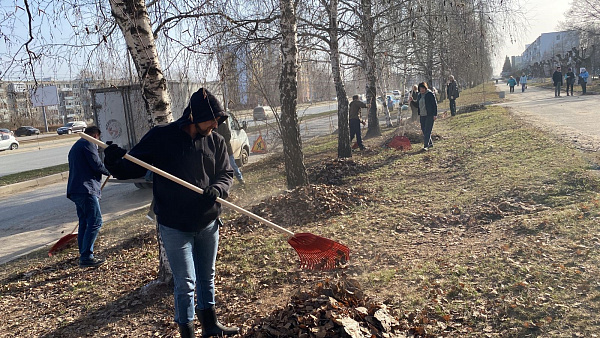 485 человек вышли на субботник