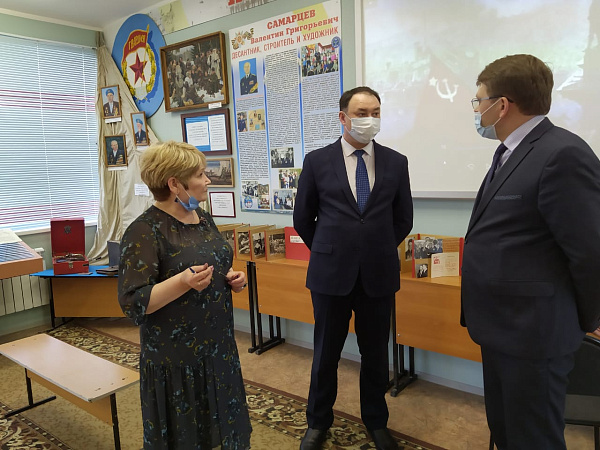 Набережные Челны с рабочим визитом посетил министр образования и науки Республики Башкортостан