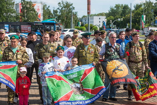 «С праздником, братья!» в Челнах отметили День ветеранов боевых действий