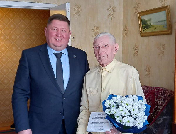 Ветеран 95 яшьлек юбилеен каршылый